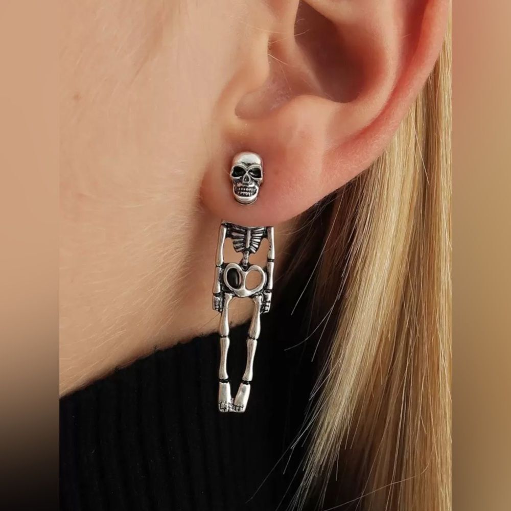 Skeleton Earrings S1004